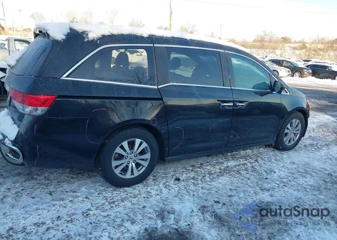 2015 Honda Odyssey Ex from USA, damaged, VIN 5FNRL5H43FB019865